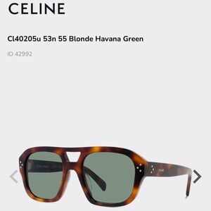 Celine Tortoise Aviators